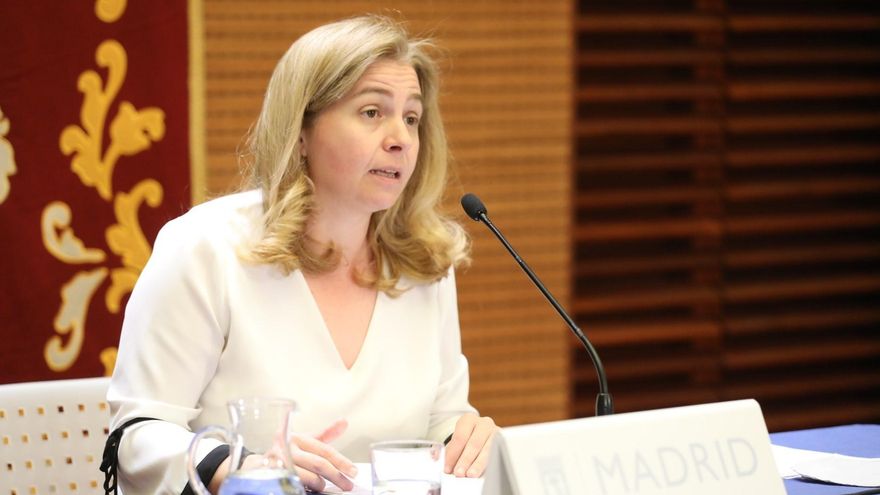 Inmaculada Sanz, portavoz municipal en el Ayuntamiento de Madrid