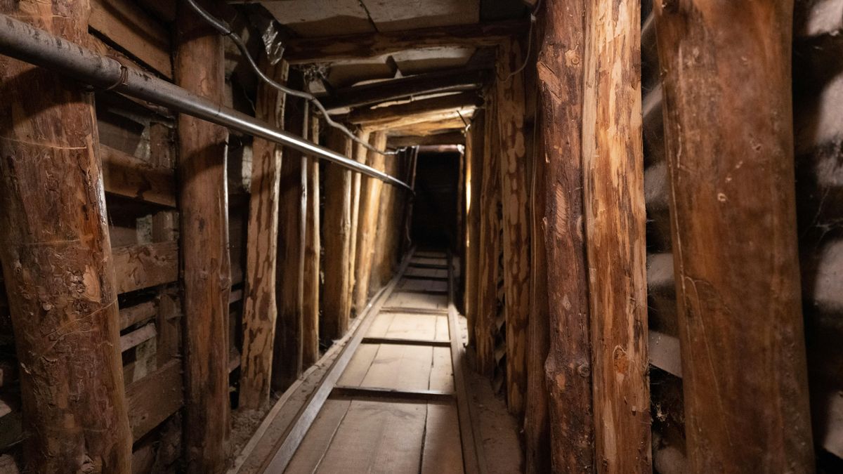 El 'túnel de la esperanza' de Sarajevo.