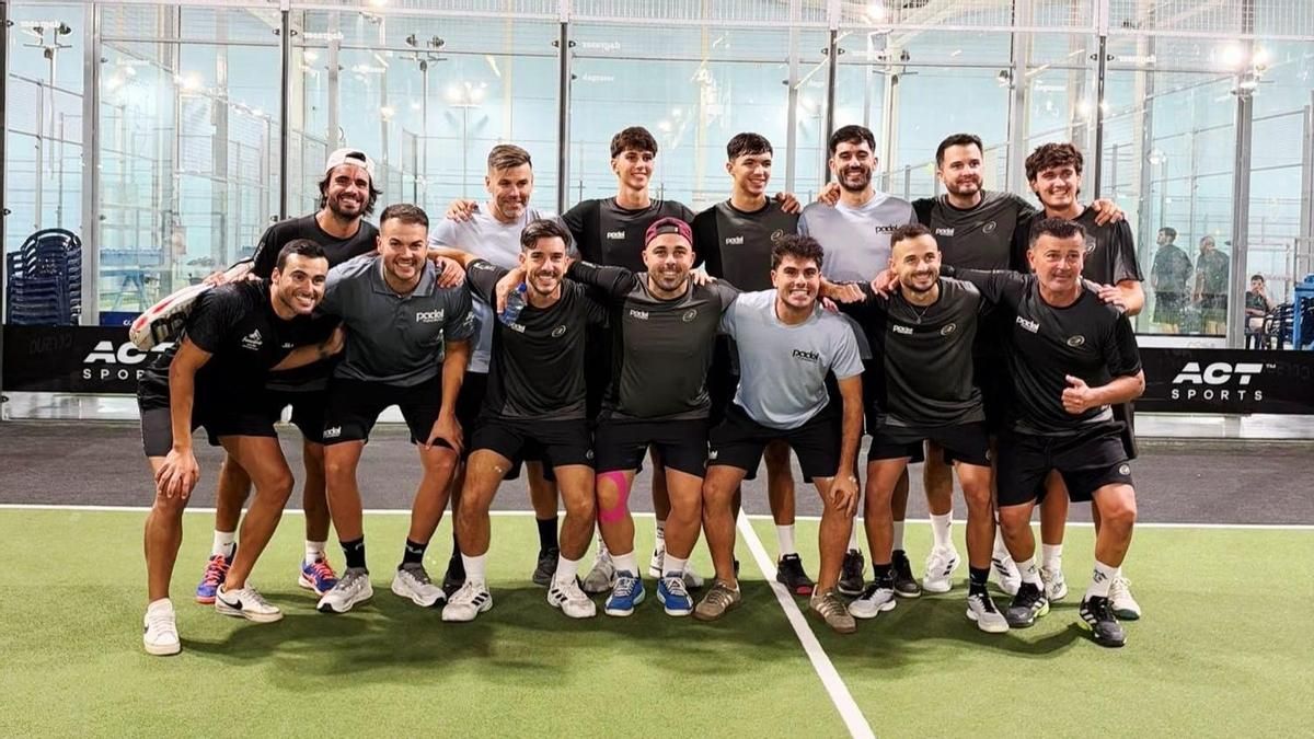 Pádel Fuencaliente se proclama campeón de la Copa Canaria por Equipos Absolutos 2026 en Segunda Masculina