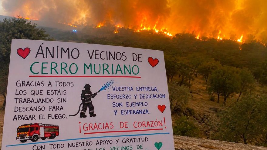 Evolución favorable del incendio de la Sierra de Córdoba, aunque habrá que esperar para los realojos