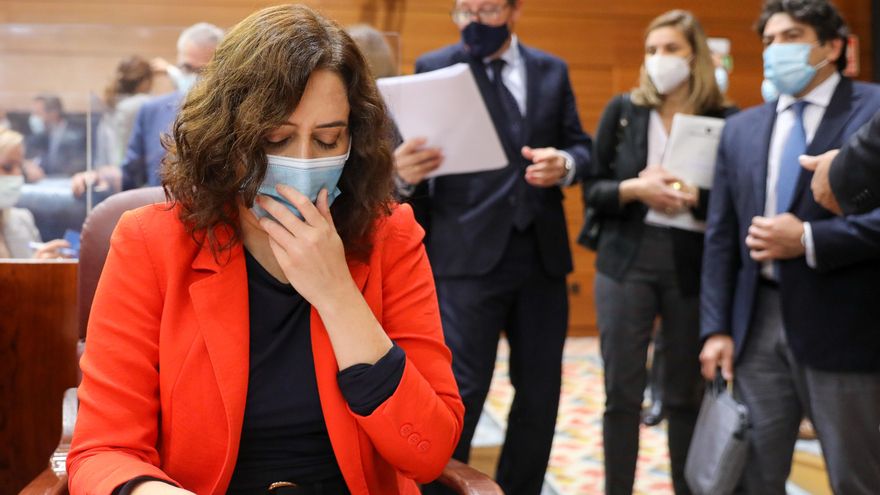 La presidenta de la Comunidad de Madrid, Isabel Díaz Ayuso.
