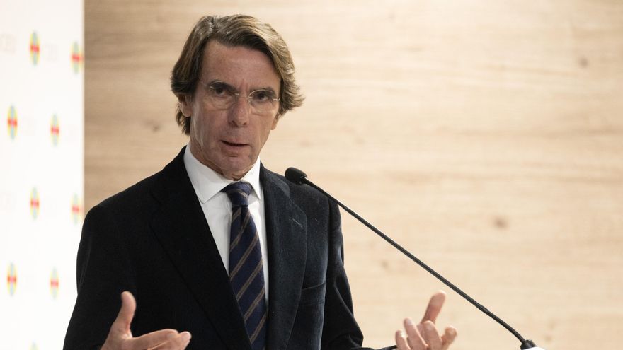 El expresidente del Gobierno José María Aznar.