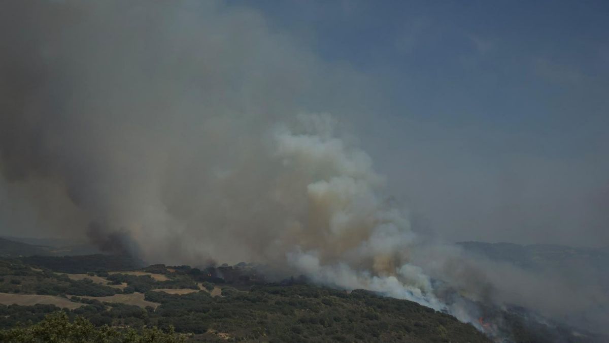 Incendio en las Cinco Villas