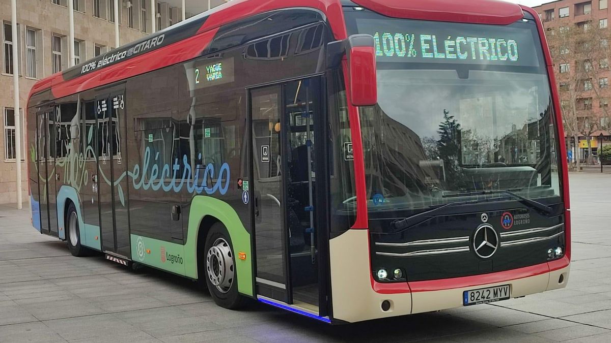 Autobús eléctrico de Logroño