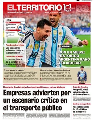 Los diarios del mundo, a los pies de un Messi eterno