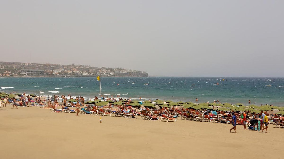 Playa del Inglés (Gran Canaria).