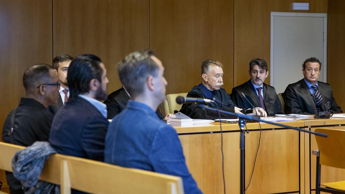 Imagen del juicio al bailarín Rafael Amargo.