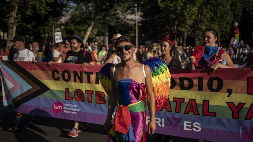 Madrid se ha teñido de los colores LGTBI