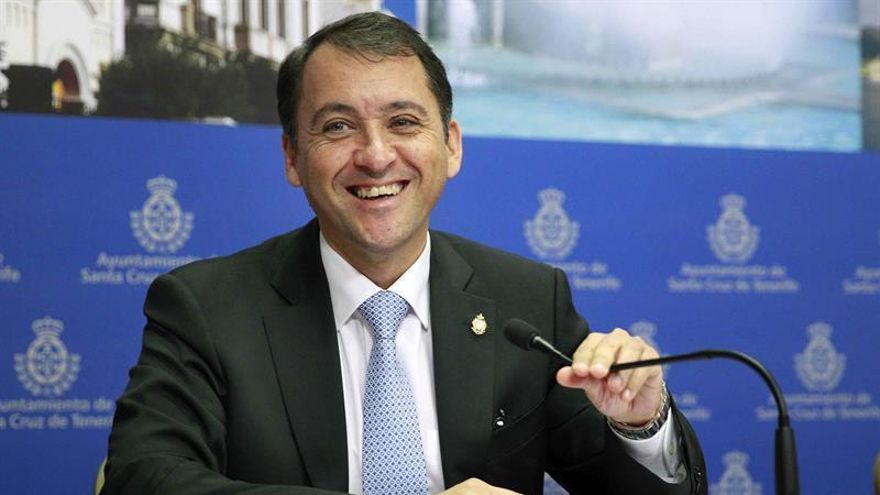 El alcalde de Santa Cruz de Tenerife, José Manuel Bermúdez. / Cristóbal García/EFE