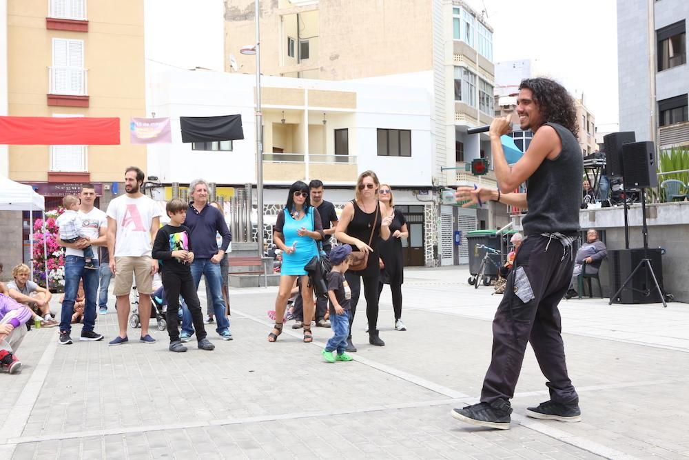 Arte y participación en la Plaza del Pilar. (Alejandro Ramos).