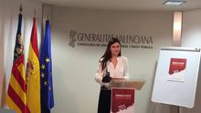 La consellera de Sanidad, Carmen Montón