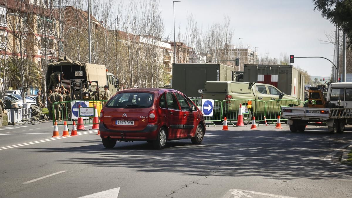 Montaje de la Salida de la Guzmán El Bueno en Carlos III