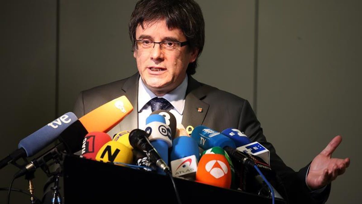 Carles Puigdemont, en Berlín