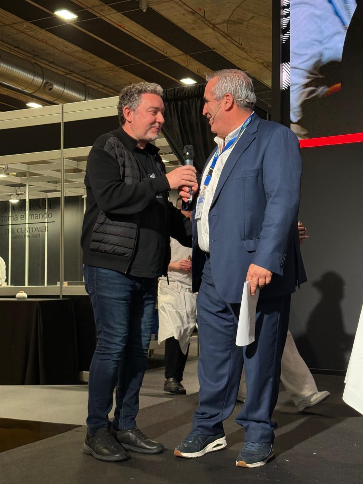 Albert Adriá y Javier Suárez, este lunes en Madrid Fusión.