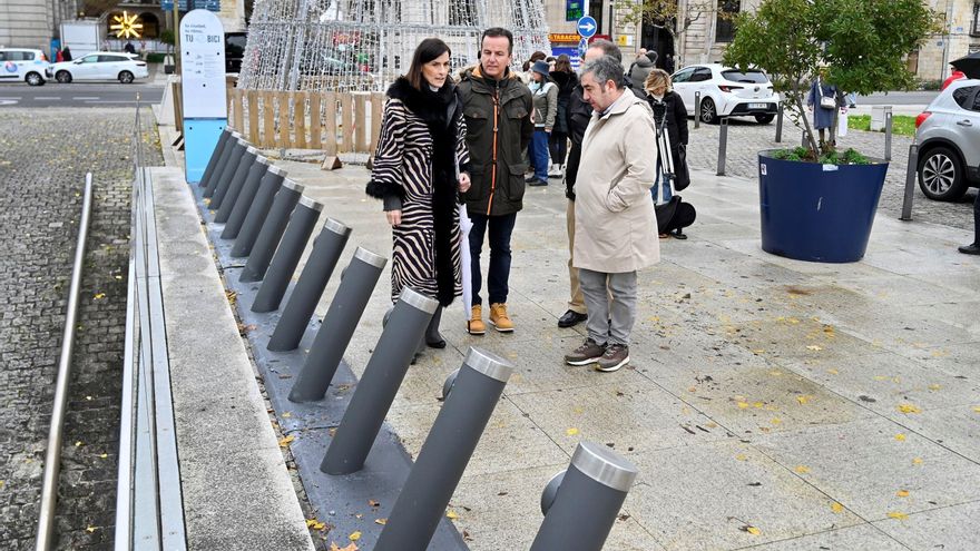 Estación del nuevo servicio de bicicletas eléctricas de Santander