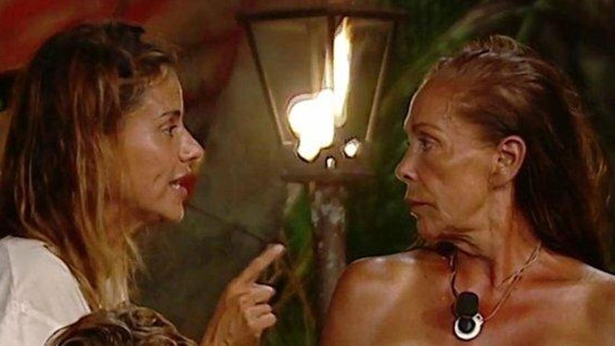 La trifulca entre Mónica e Isabel