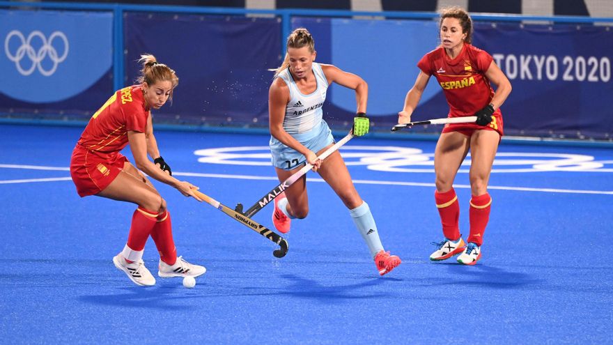 Las Leonas vencieron a España y lograron su primer triunfo en Tokio 2020