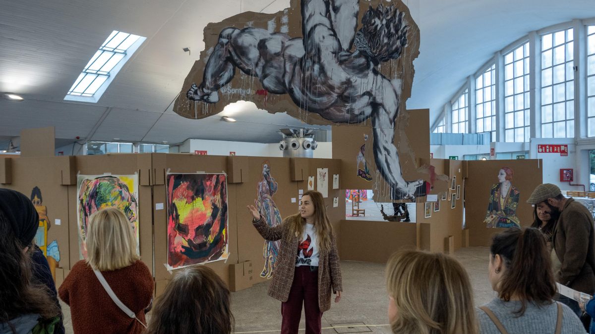 Algunas de las obras que se pudieron ver el año pasado en SAUS.