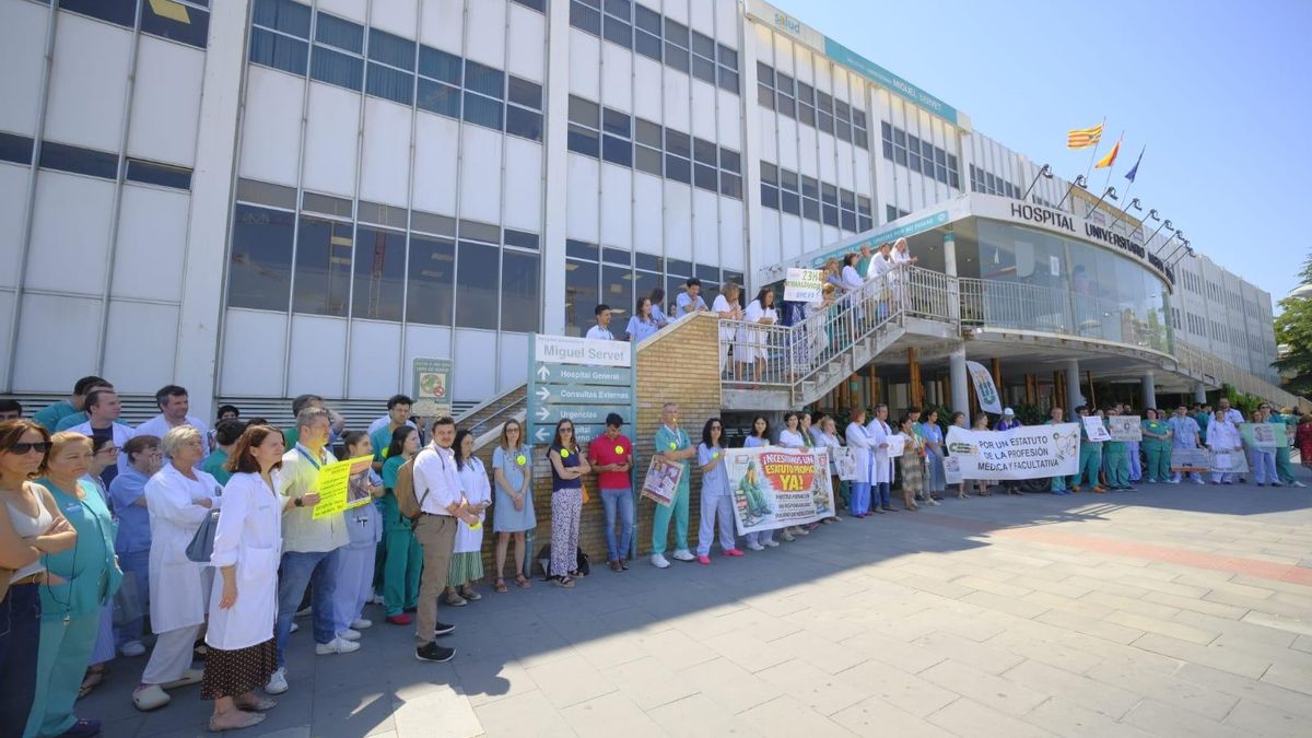 La Justicia anula los servicios mínimos impuestos por el Gobierno de Aragón en la huelga de médicos por “abusivos”