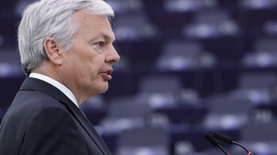 Imagen de archivo del comisario europeo de Justicia, Didier Reynders. EFE/EPA/JULIEN WARNAND