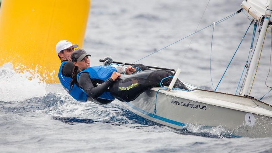 Samuel Beneyto y Margarita Iess, campeones de España de Snipe en categoría Juvenil