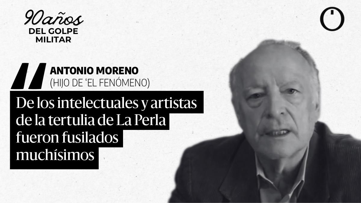 Entrevista a Antonio Moreno Ladrón de Guevara, hijo del escultor 'El Fenómeno'