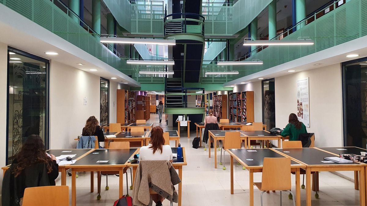 Biblioteca de la UC, en una imagen de archivo.