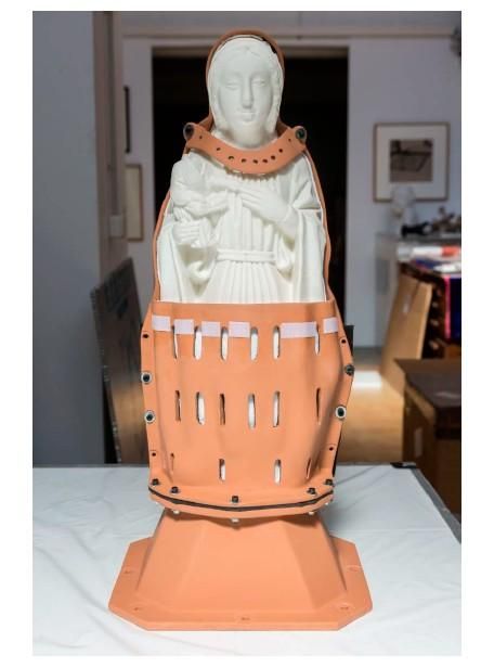 Carcasa y molde en resina. Foto: Factum Foundation