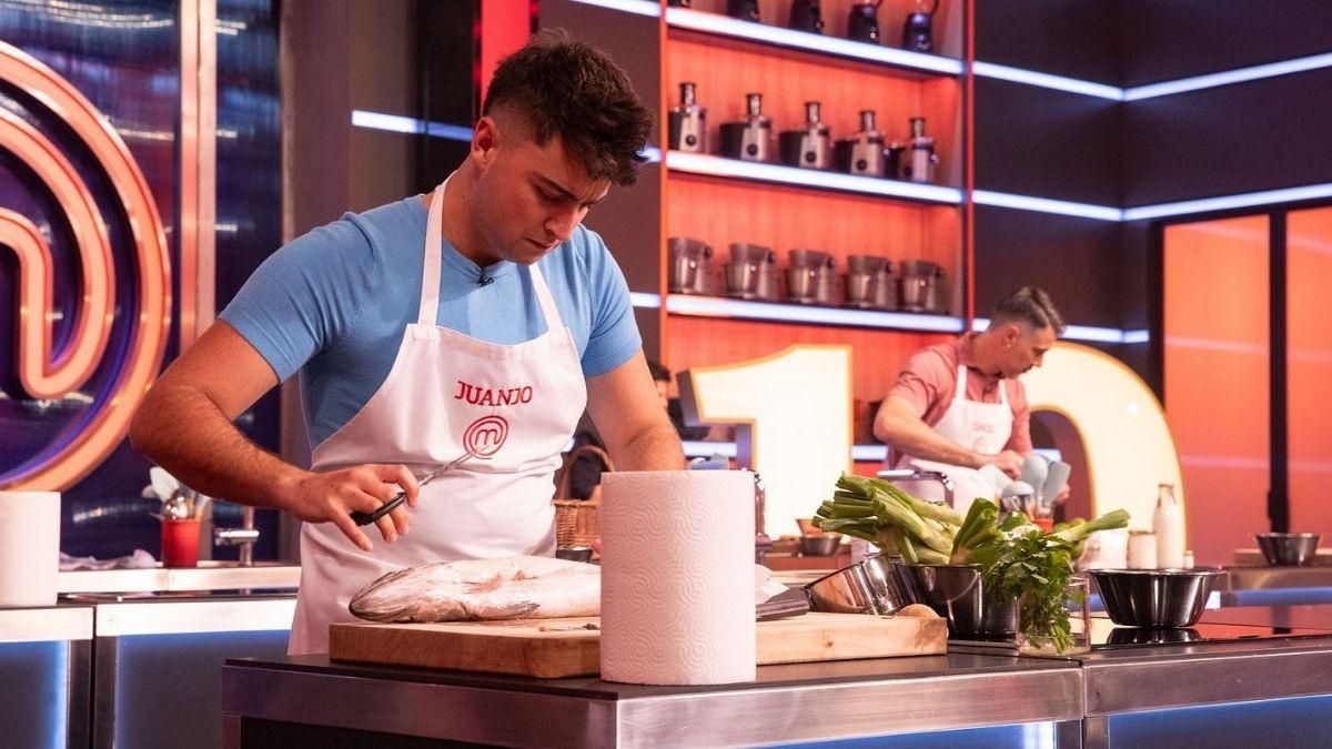 Juanjo Bona, en las cocinas de 'MasterChef Celebrity'