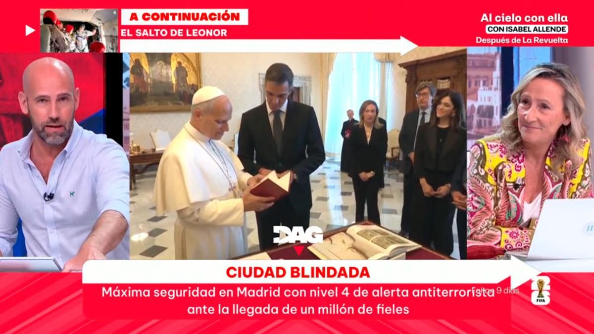 Tensión entre Gonzalo Miró e Isabel Durán en RTVE tras un dardo a Ayuso: "Es noticia de hoy aunque no te guste"