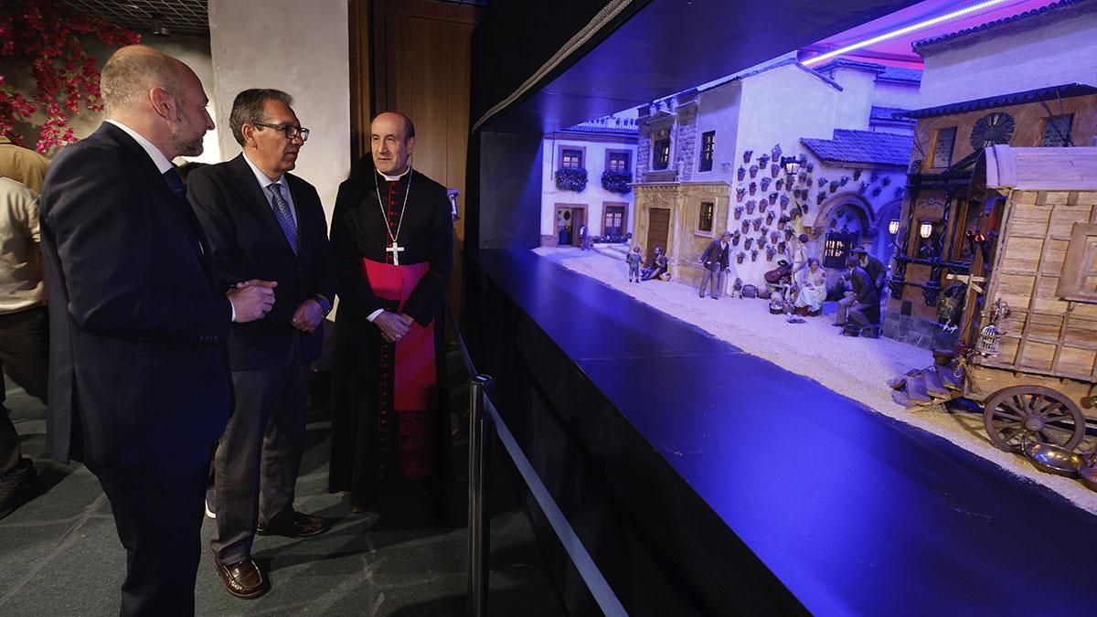 Inauguración del Belén de la Fundación Cajasol en Córdoba