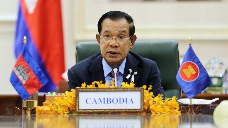 El primer ministro de Camboya, Hun Sen.