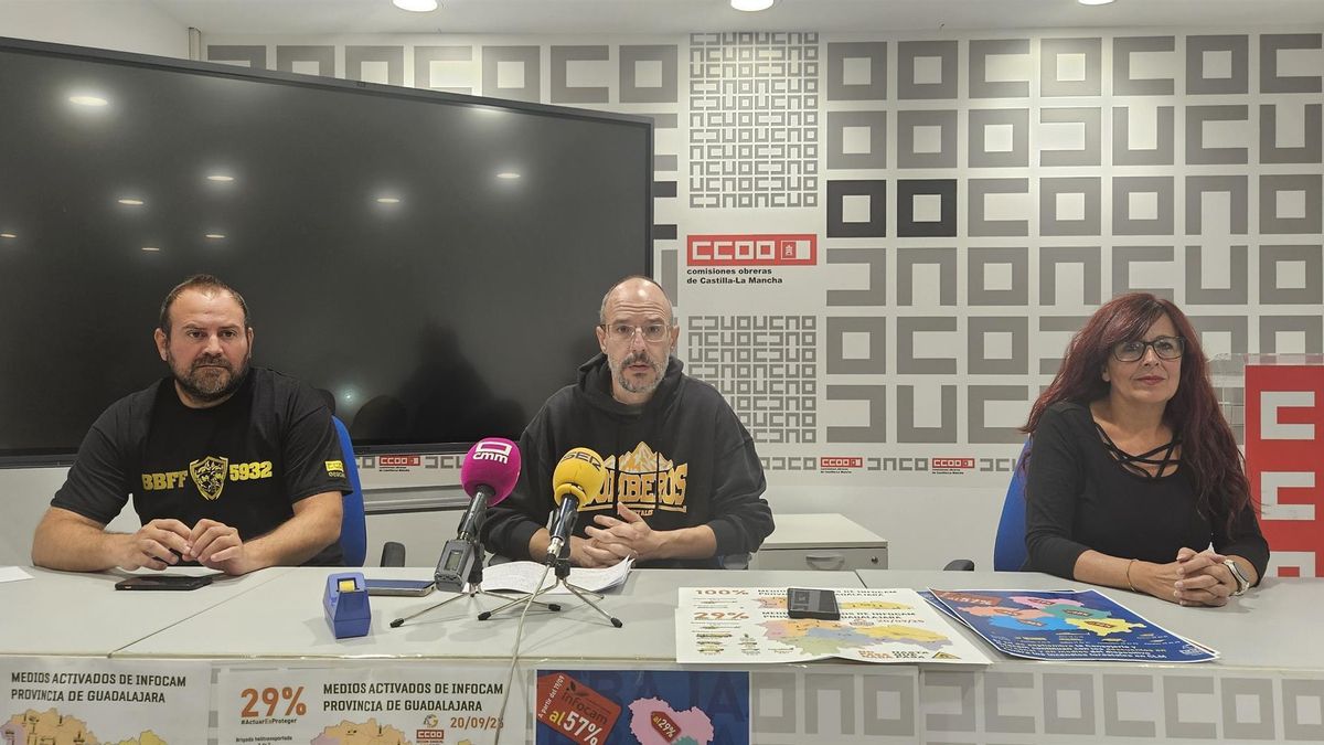 CCOO pide la dimisión de la consejera de Desarrollo Sostenible por un incendio de nivel 1 en la Sierra Norte de Guadalajara