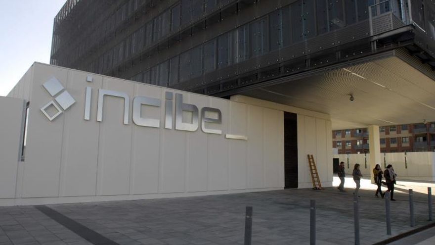Vista del Instituto Nacional de Ciberseguridad (INCIBE), hoy en León.