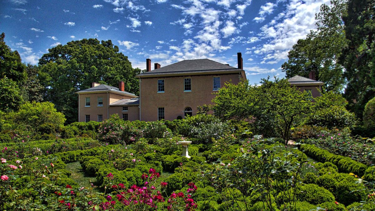 Jardines de Tudor Place.