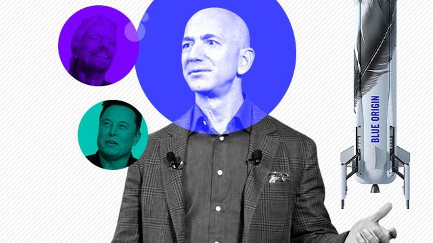 Bezos al espacio: por qué la nueva carrera espacial de los ricos va más allá del turismo