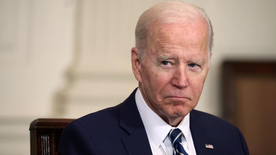 Joe Biden en una reunión en la Casa Blanca.