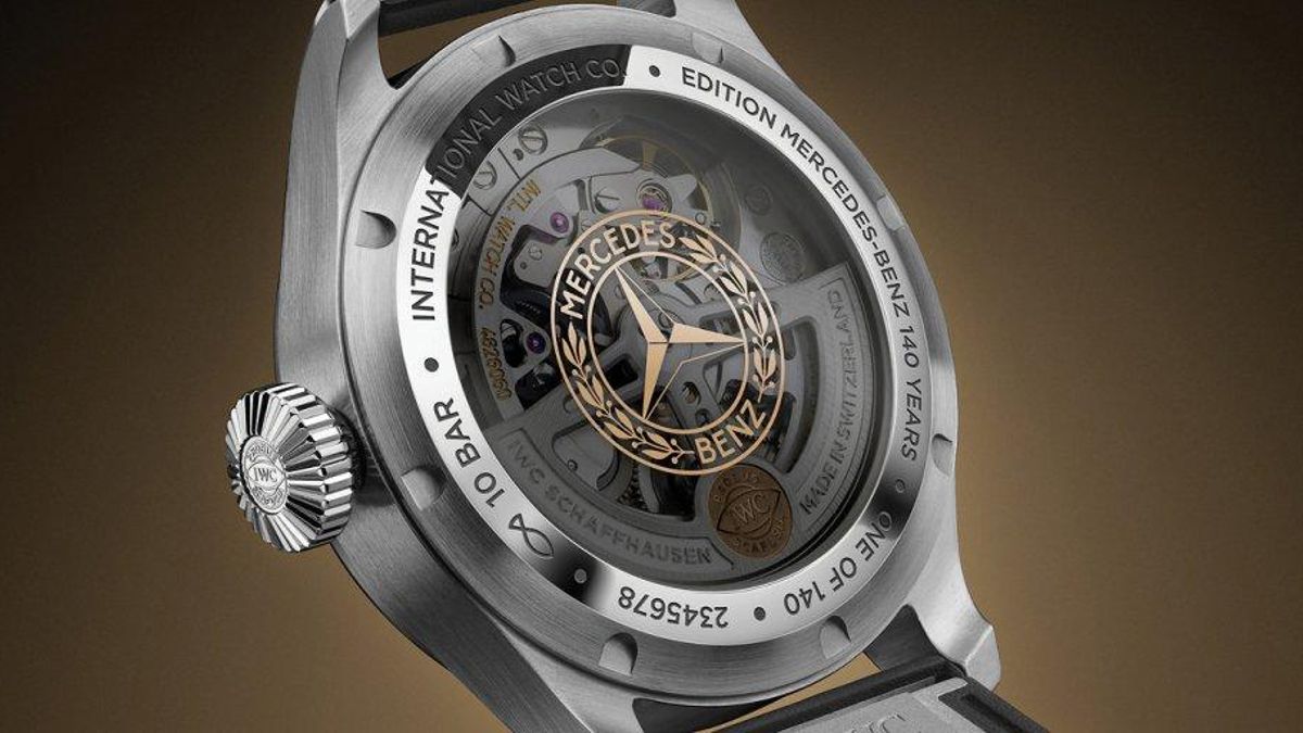 Mercedes celebra 140 años con 140 relojes de IWC que cuestan como un coche