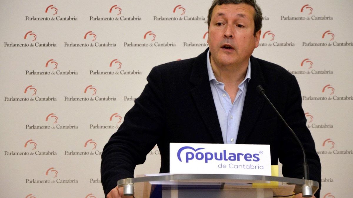 Archivo - Iñigo Fernández, portavoz del PP en el Parlamento de Cantabria