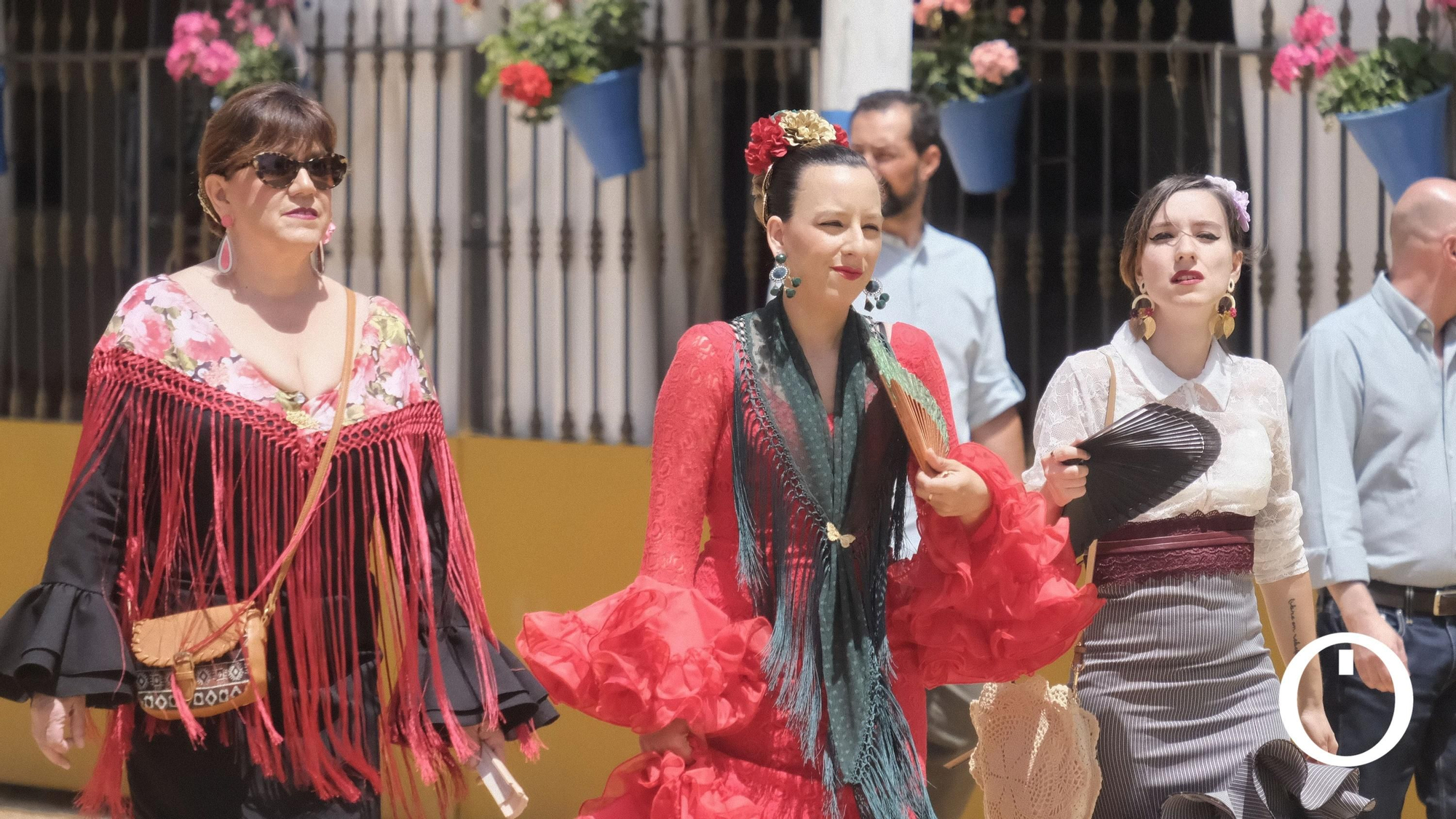 Ambiente de jueves en la feria de Córdoba.