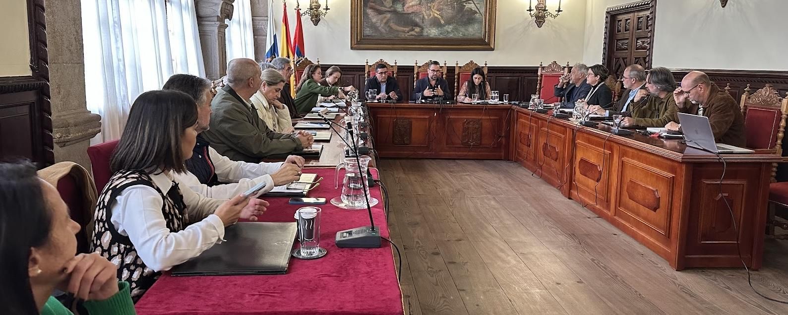 Reunión del Consejo Rector de La Bajada 2025 celebrada este lunes.