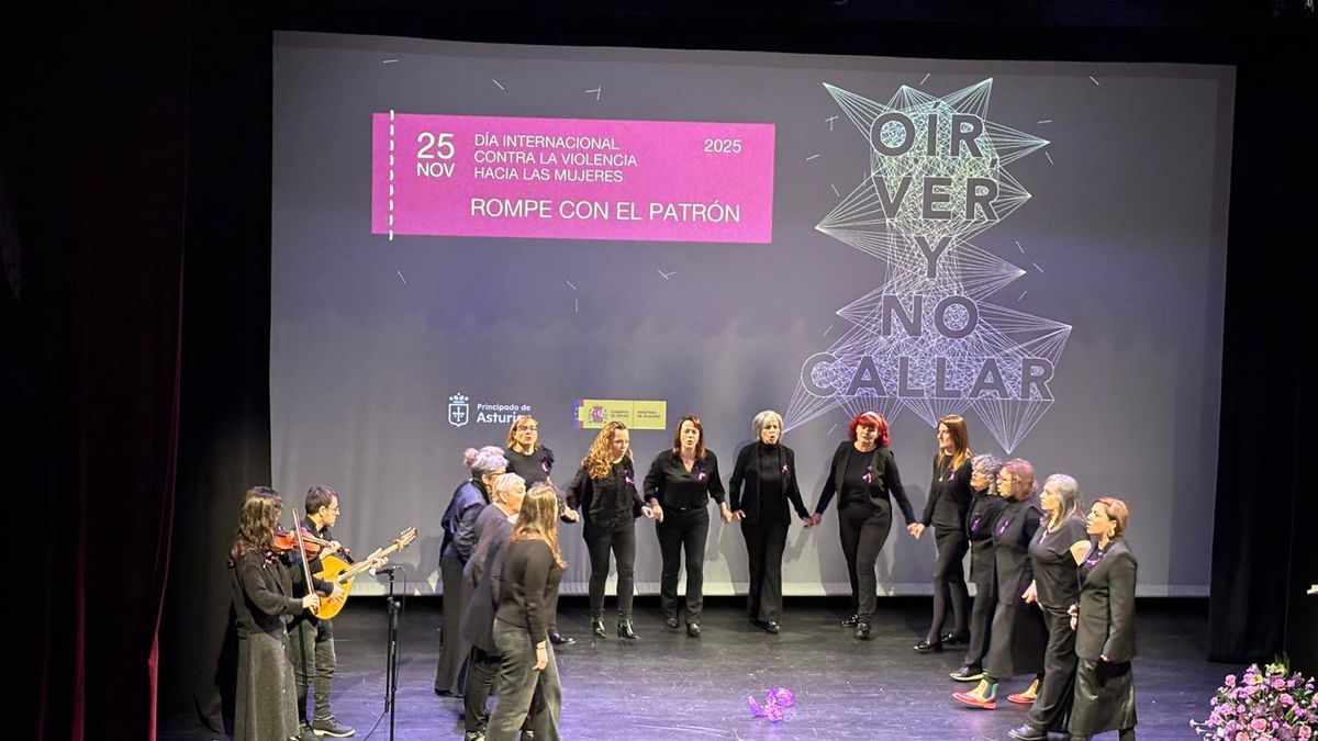 “De la medrana a la esperanza": Muyeres por Grau crean el himno del 25N en Asturias