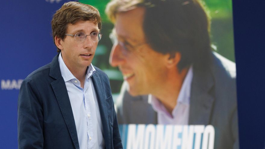 El alcalde de Madrid, y candidato del PP para la reelección, José Luis Martínez Almeida.