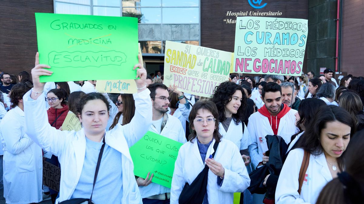 El seguimiento de la huelga de médicos sube este viernes en Cantabria