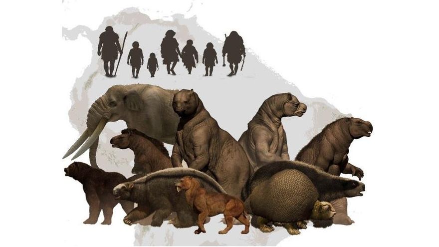 Un estudio descubre que los primeros humanos en Sudamérica se alimentaban de perezosos gigantes y mastodontes