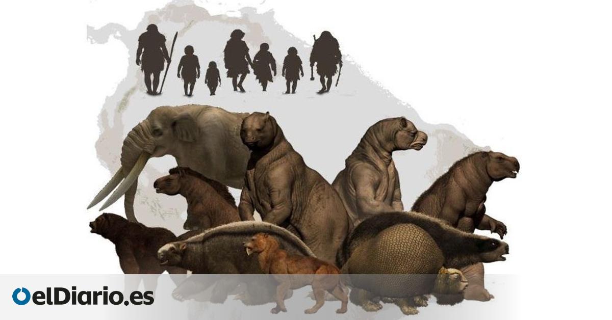Un estudio descubre que los primeros humanos en Sudamérica se alimentaban de perezosos gigantes y mastodontes
