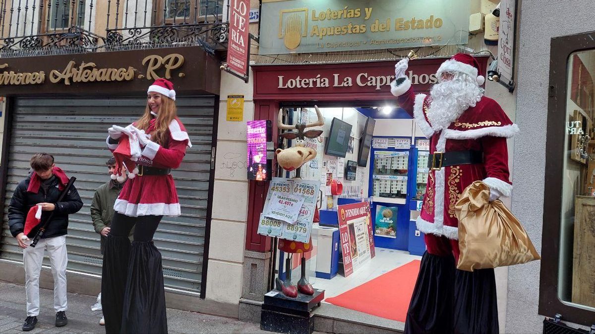 El número 78.477, un cuarto premio de la Lotería de Navidad se queda en Toledo