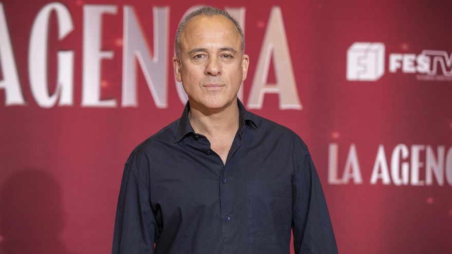 Javier Gutiérrez en la presentación de 'La Agencia'