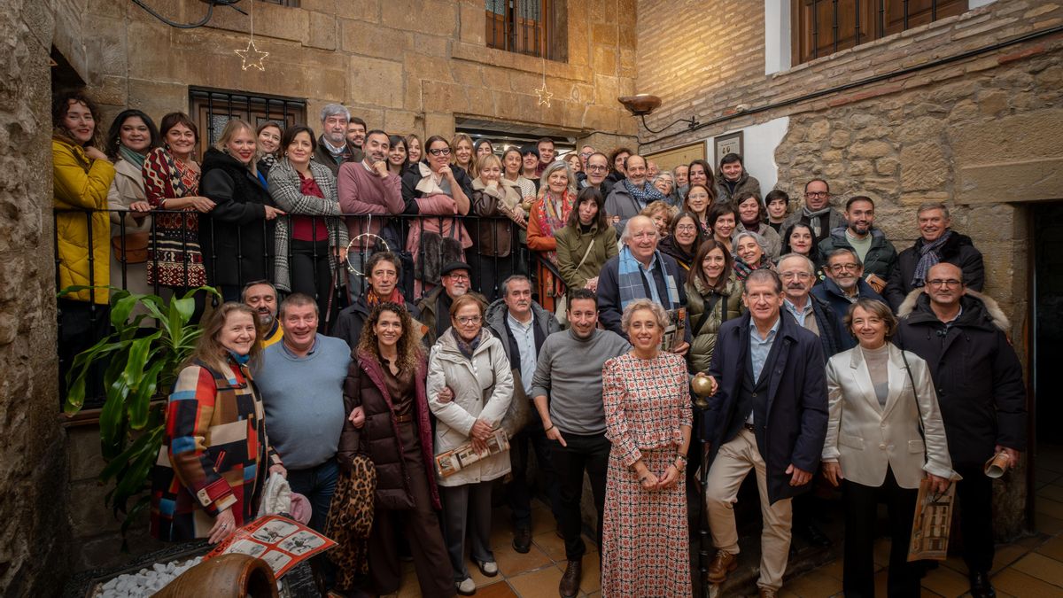 Una cena de Navidad y el pistoletazo de salida del 25 aniversario de la Casa de los Periodistas en La Rioja