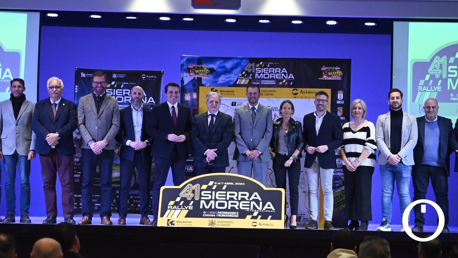 Presentación del 41° Rallye Sierra Morena